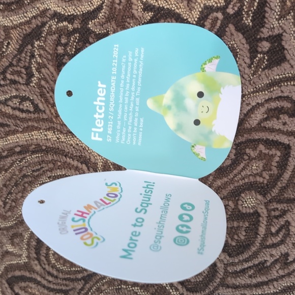 Original Squishmallows "Fletcher" the Pterodactyl by KellyToy - Picture 3 of 4